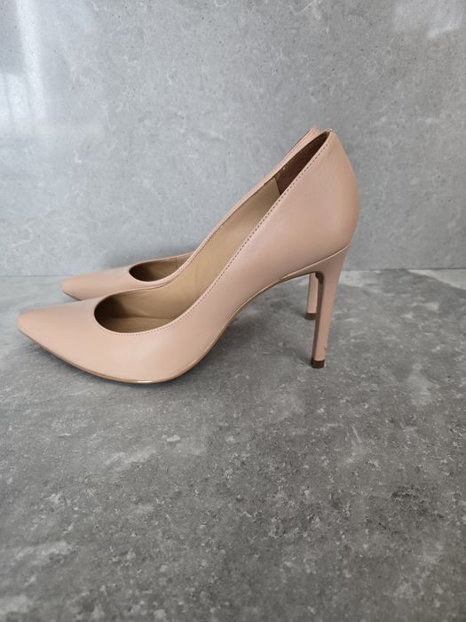 Szpilki nude, beżowe Kazar 38