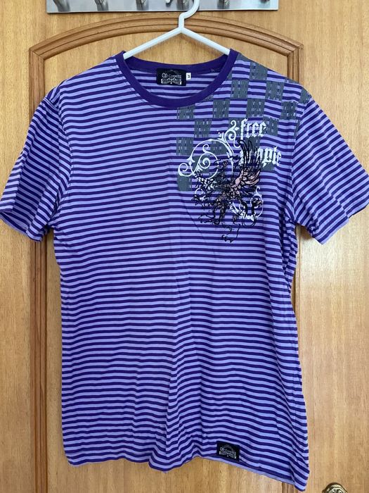 T shirt com riscas - Homem