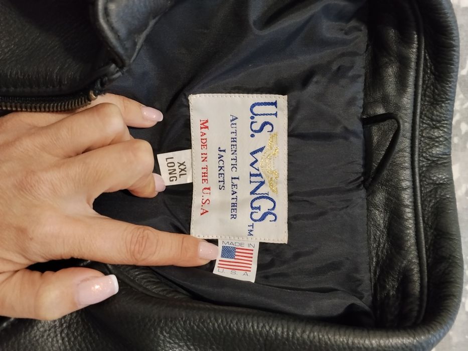 Casaco de homem em pele