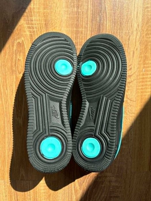 Buty czarno niebieskie 43