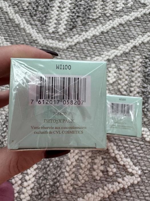 Valmont detox pack киснева маска для обличчя