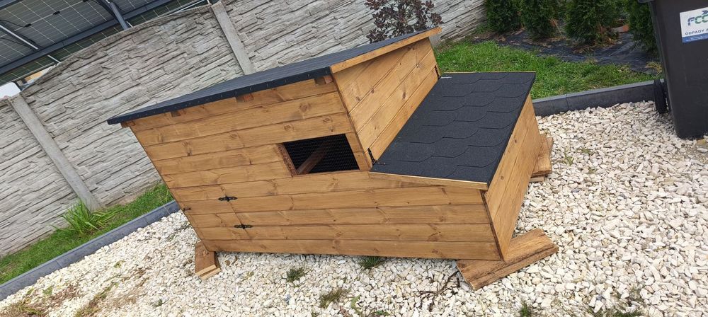 Kurnik drewniany ocieplany. Polecam!