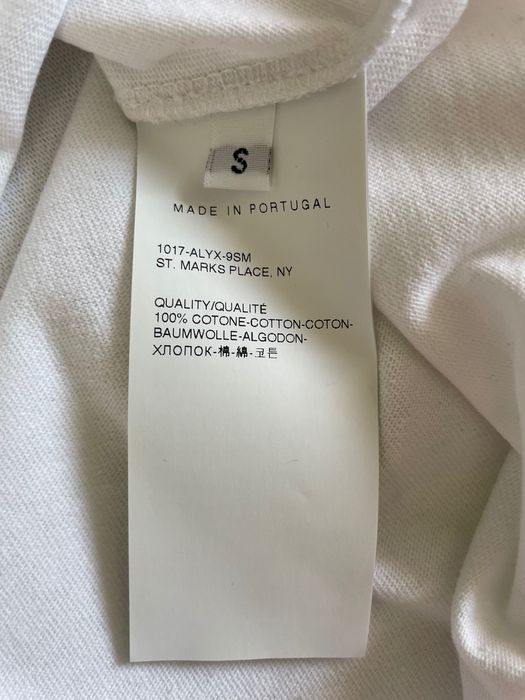 Футболка лонгслив 1017 ALYX 9SM. Оригінал. Нова.