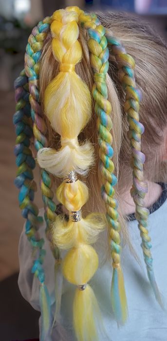 Gumka ozdobna na koczek/kitkę