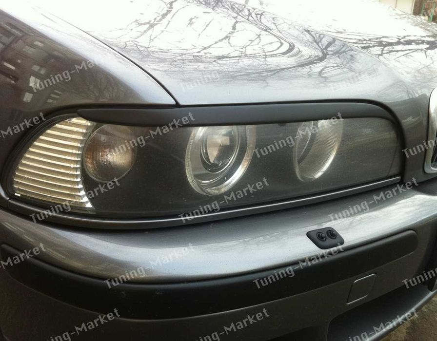 Реснички на фары BMW E36 E39 E53 E60 E90, Тюнинг накладки БМВ Е36 Е39 Е53 Е60 Е90