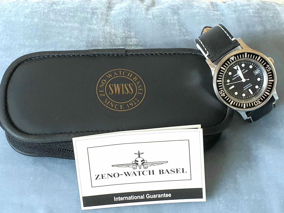 Relógio Zeno Watch Basel, edição limitada, automático