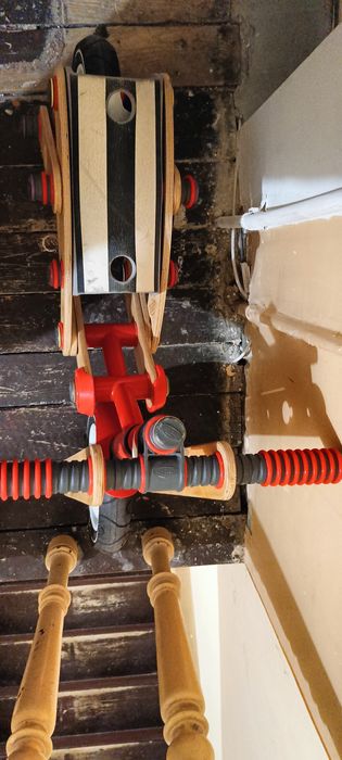 Rowerek biegowy drewniany