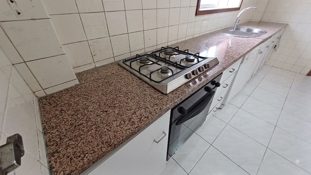 Pedra mármore cozinha usada