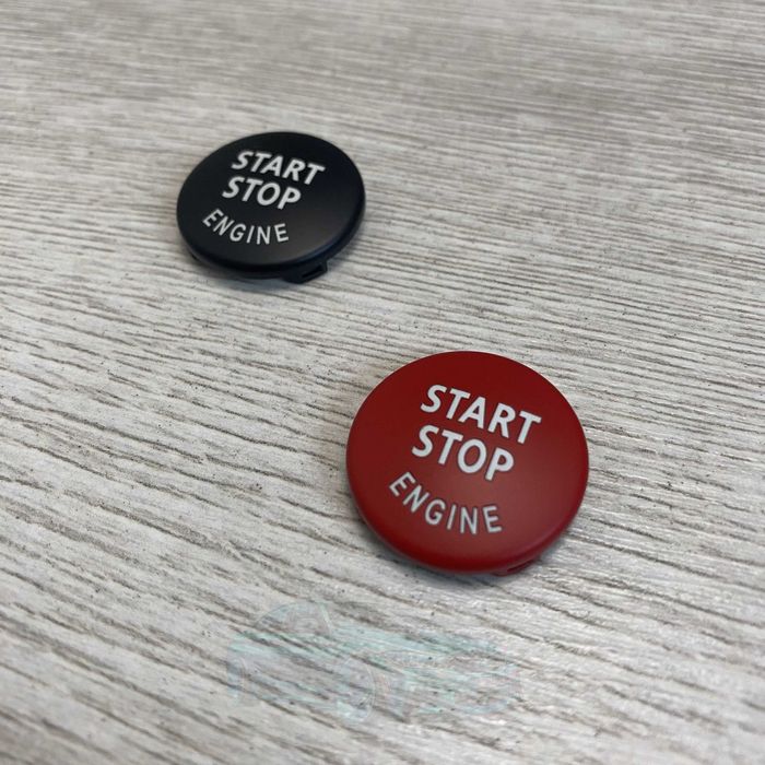 Кнопка запуска двигателя BMW черная / красная классика старт стоп