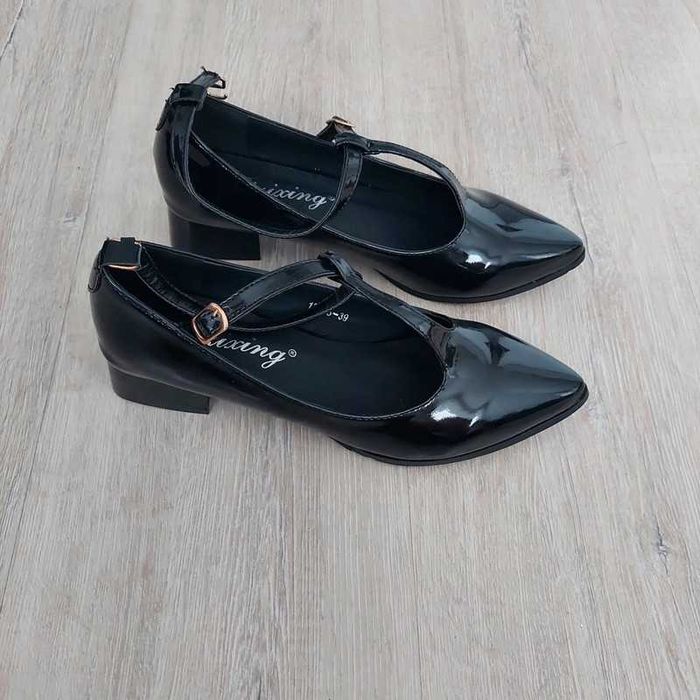 Czarne buty Shein 38