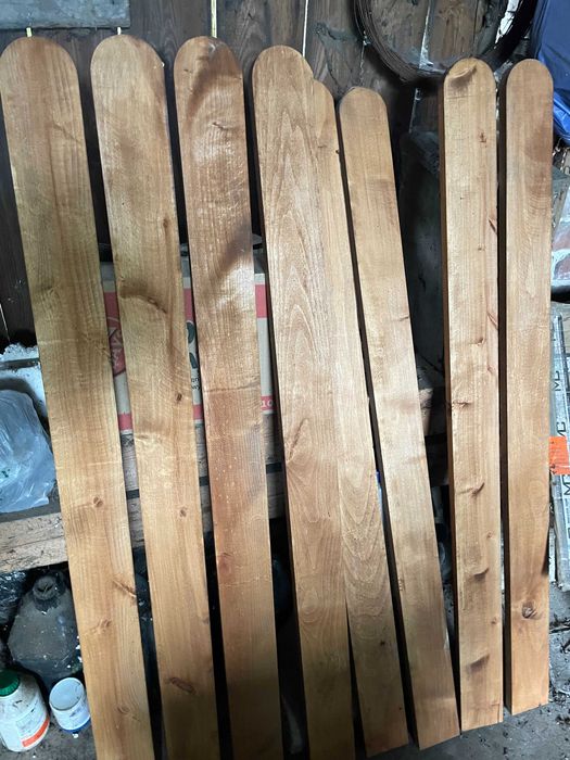 deski ogrodzeniowe - sztachety 135 cm na 10 cm - nowe około 300 sztuk