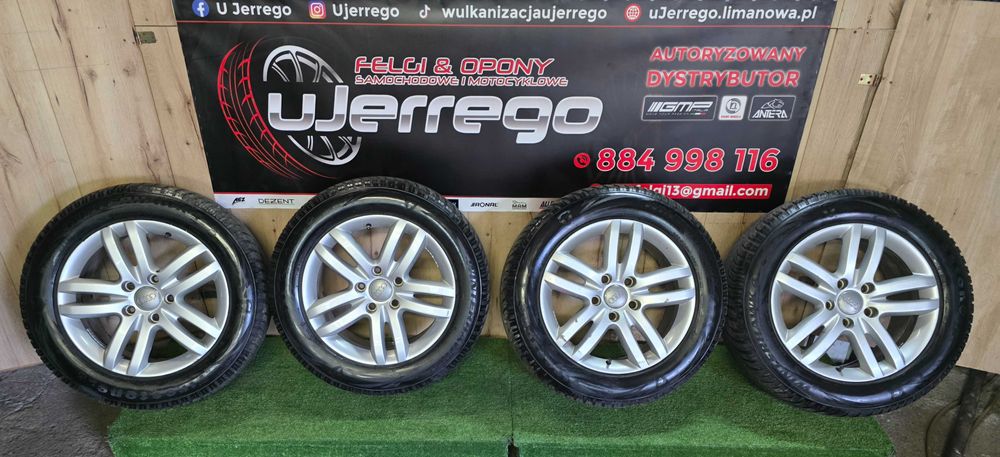 ORYGINALNE Koła AUDI Q7 18x5x130 - Firestone WinterHawk4 255/55/R18