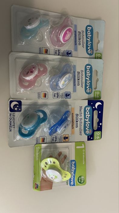 Пустушка/дурник 0-6 міс. (7 шт)