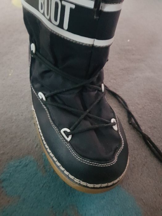 PROMOCJA! Buty śniegowce MOON BOOT Czarno-Białe