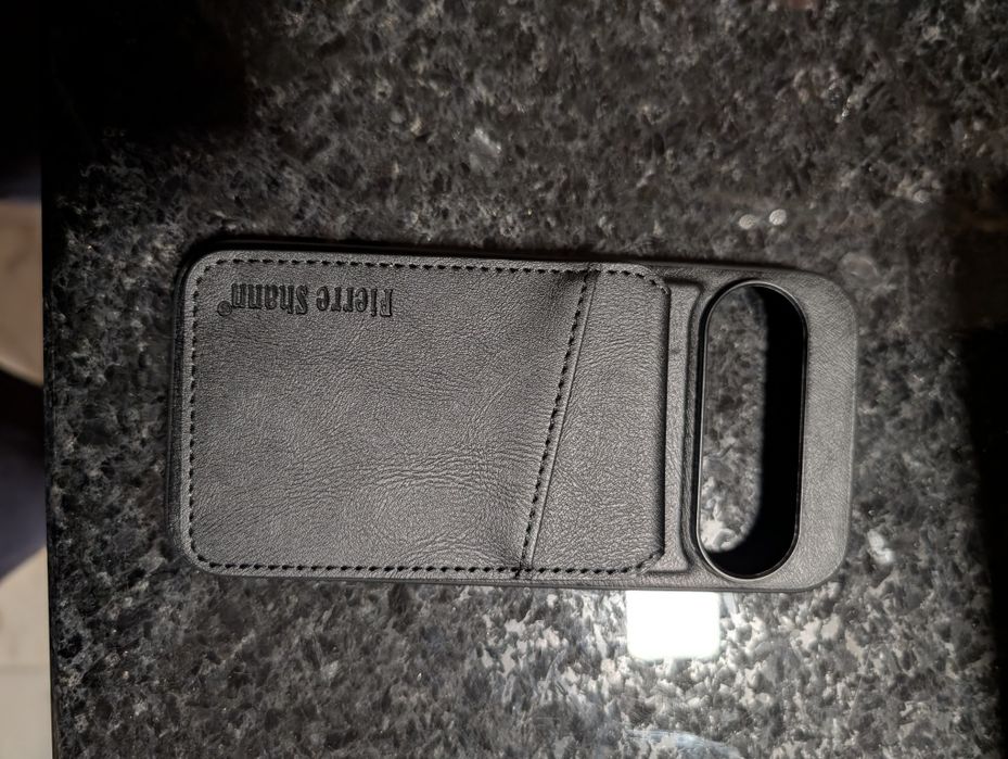 Google Pixel 9 Pro - Capa silicone com porta cartões