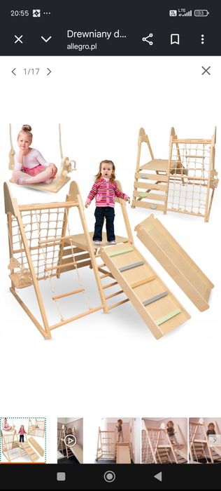 Sprzedam  mini plac zabaw do domu