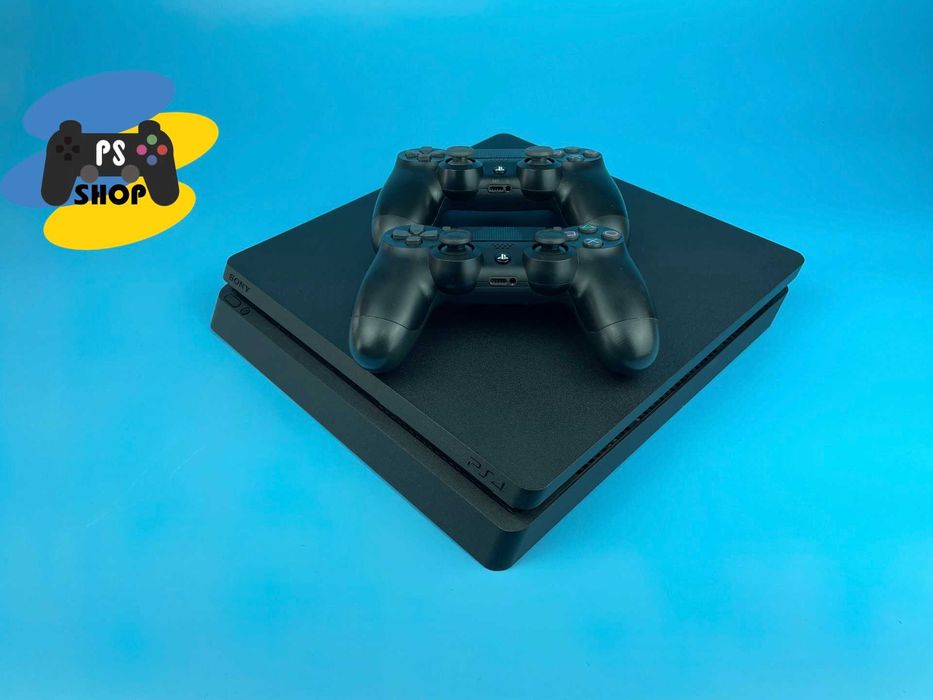 Playstation 4 Slim 1ТБ, Два джойстики
