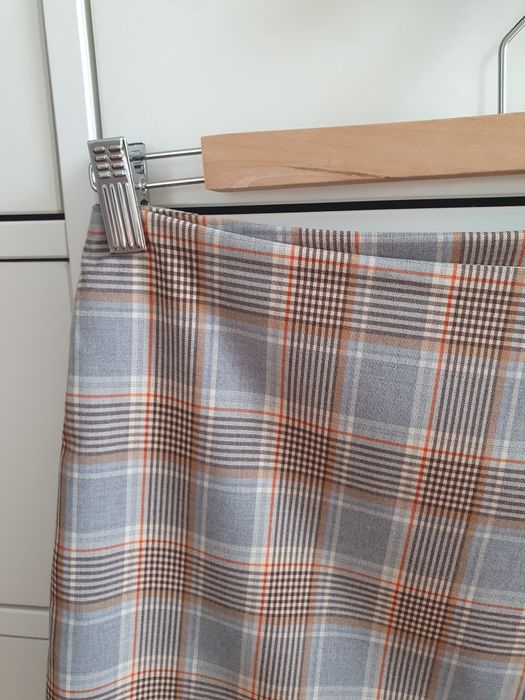 Spódnica H&M rozm. 36/S krata mini jak nowa