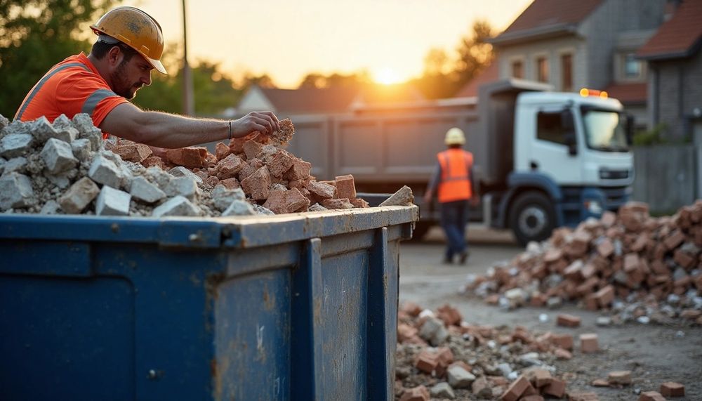 Odbiór odpadów wywóz śmieci gabarytowych gruz meble worki