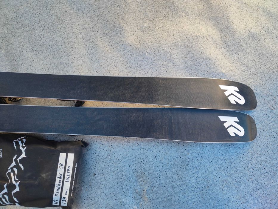 Topowe skitoury K2 MINDBENDER 149 cm + wiązania TYROLIA i foki