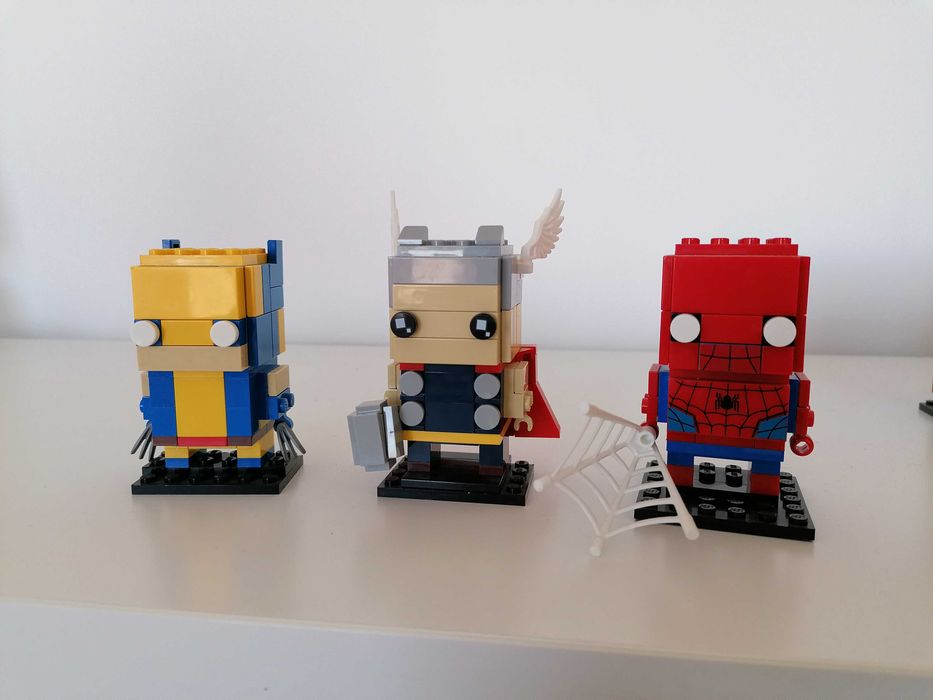 Lego Brickheadz - Marvel e DC