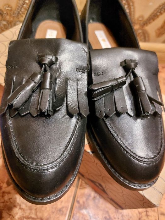 Нові шкіряні лофери