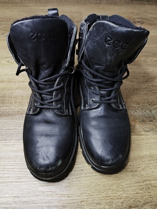 Ecco Gore-Tex  GTX Męskie Skórzane Sznurowane Buty rozmiar 44