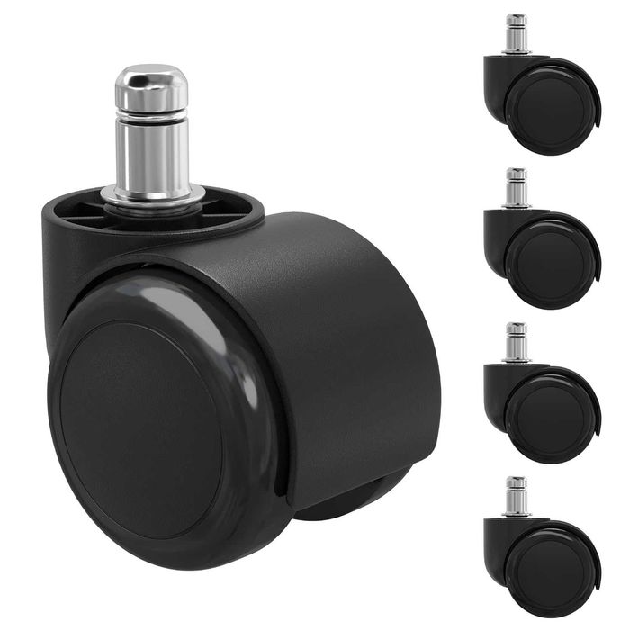 Nowy zestaw kół do foteli / kółka/ fotel / 5 szt / SONGMICS !7819!