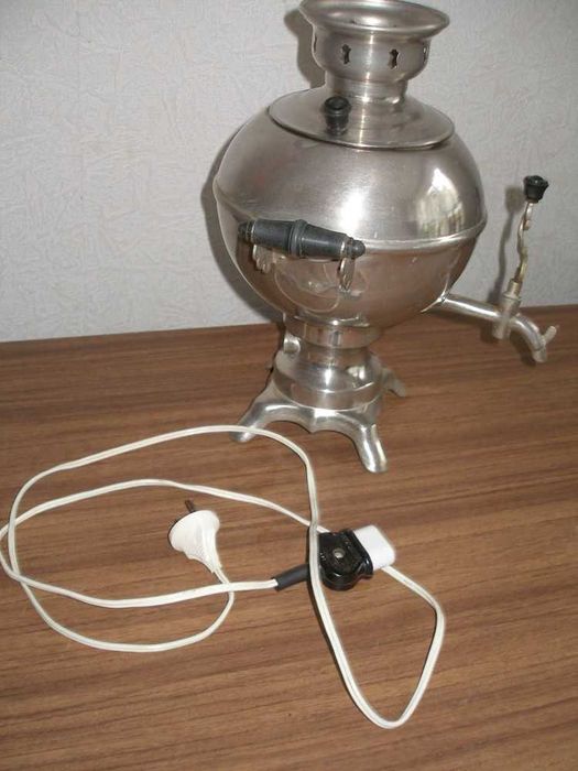 самовар 3л. нерж. электро