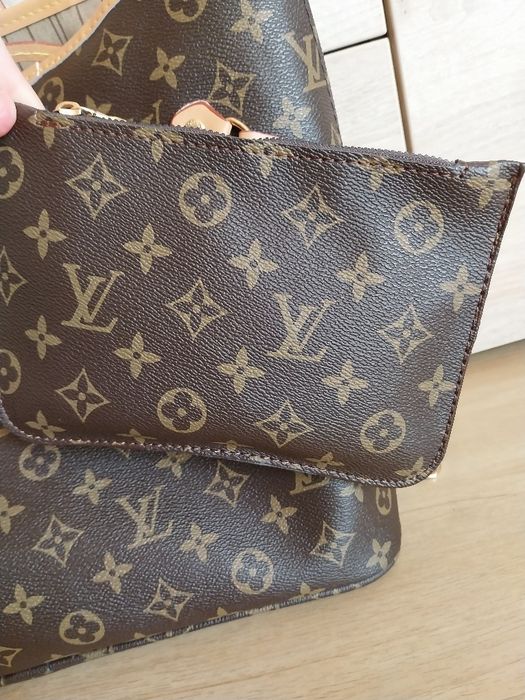 Torba louis vuitton neverfull monogram shopper