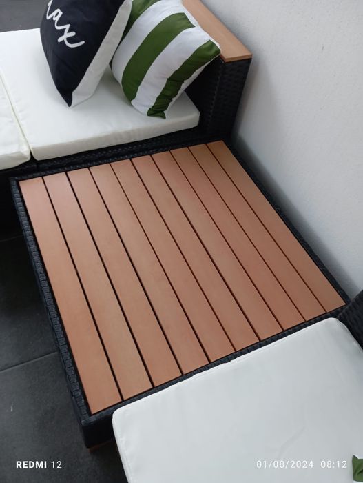 Conjunto jardim exterior