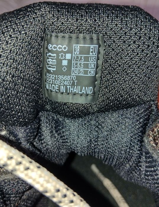 ECCO черевики, Gore-tex