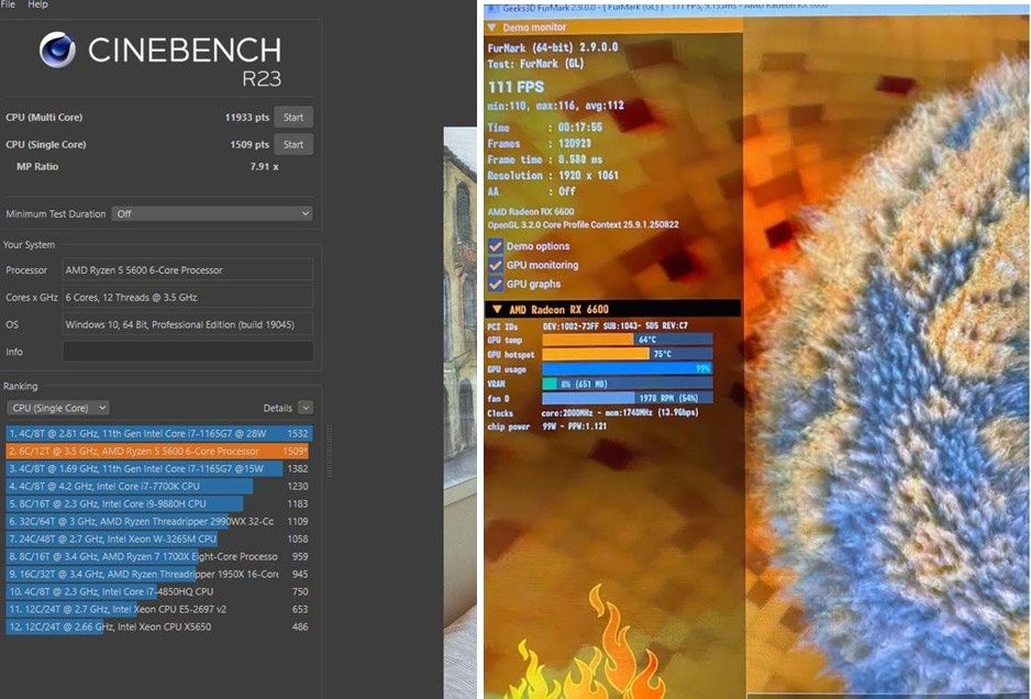Komputer gamingowy RX 6600 | Ryzen 5 | Gotowy do grania | FullHD