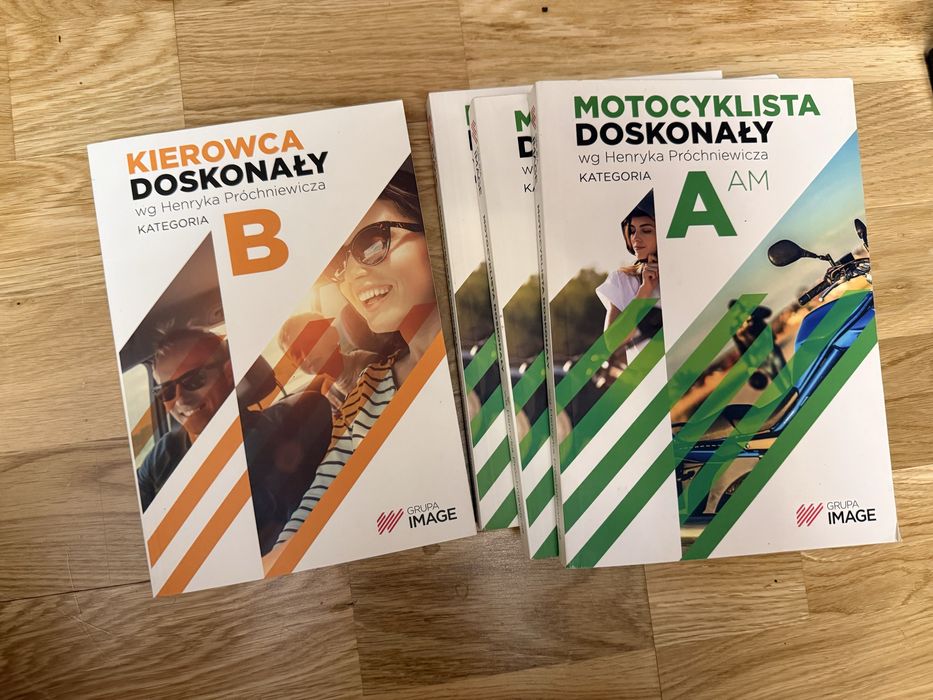 Ksiązka kierowca doskonaly, motocyklista doskonały image