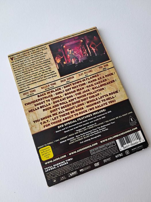 AC/DC - Director's Cut, Live at Plaza de Toros de Las Ventas, Spain, 196664740321823107121