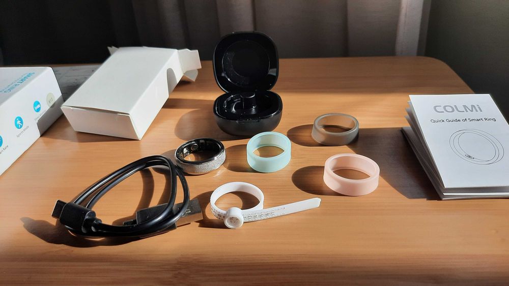 Anel inteligente COLMI R10 Cizento Tamanho 12 NOVO