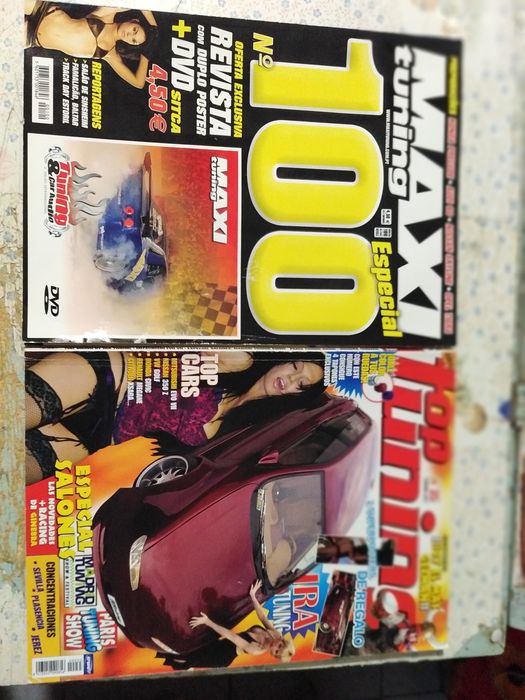 Vendo 3 revistas de carros tuning bom estado