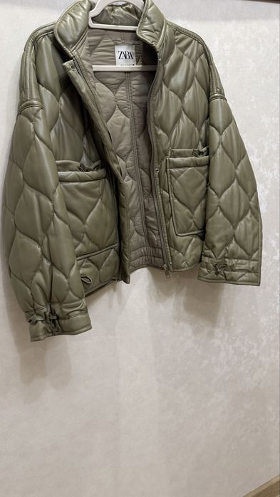 Куртка вітровка стьобана жіноча zara