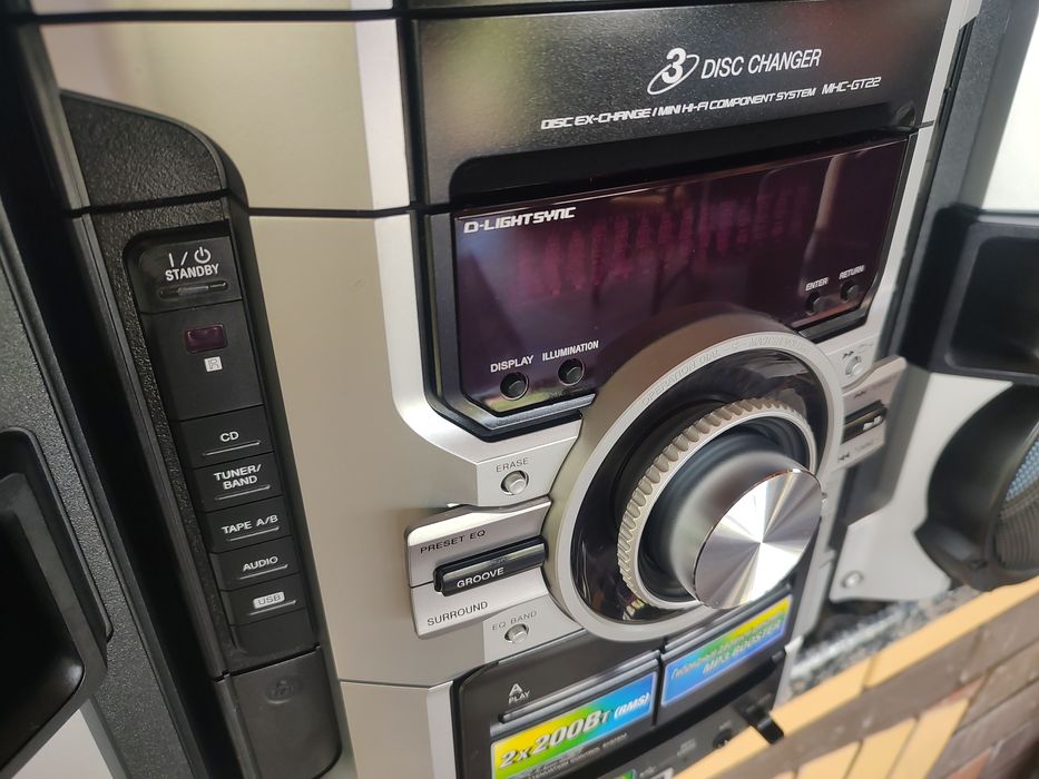 Музыкальный центр SONY HCD-GT22