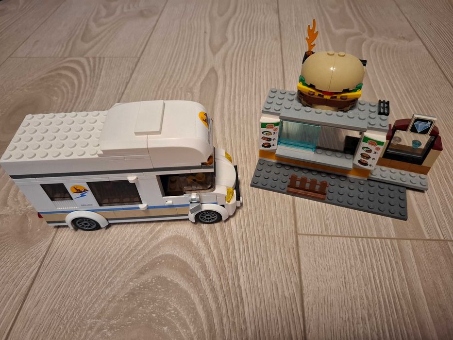 Lego foodtrack + hamburgerownia