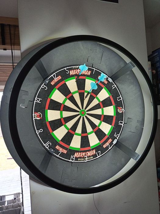 Kompletne Oświetlenie LED ring do darta winmau redragon target dart