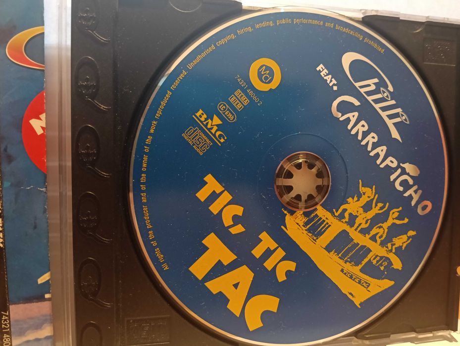 Cd single Carrapicho - "Tic, Tic, Tac"