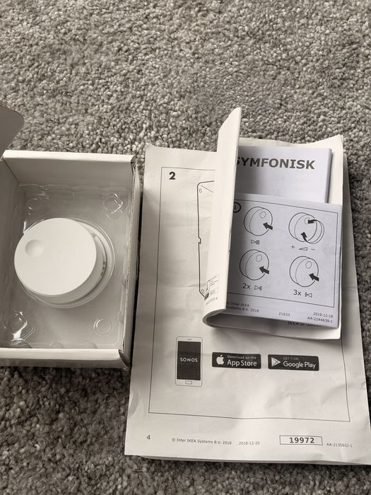 колонка IKEA + Sonos Symfonic