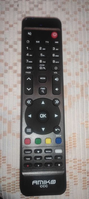 AMIKO Satellite Receiver Remote Control64284478498947120