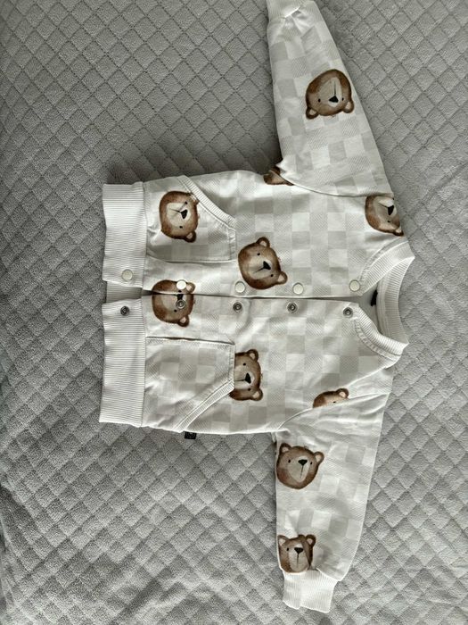 komplet fabryka bodziaków rozmiar 74 chłopczyk