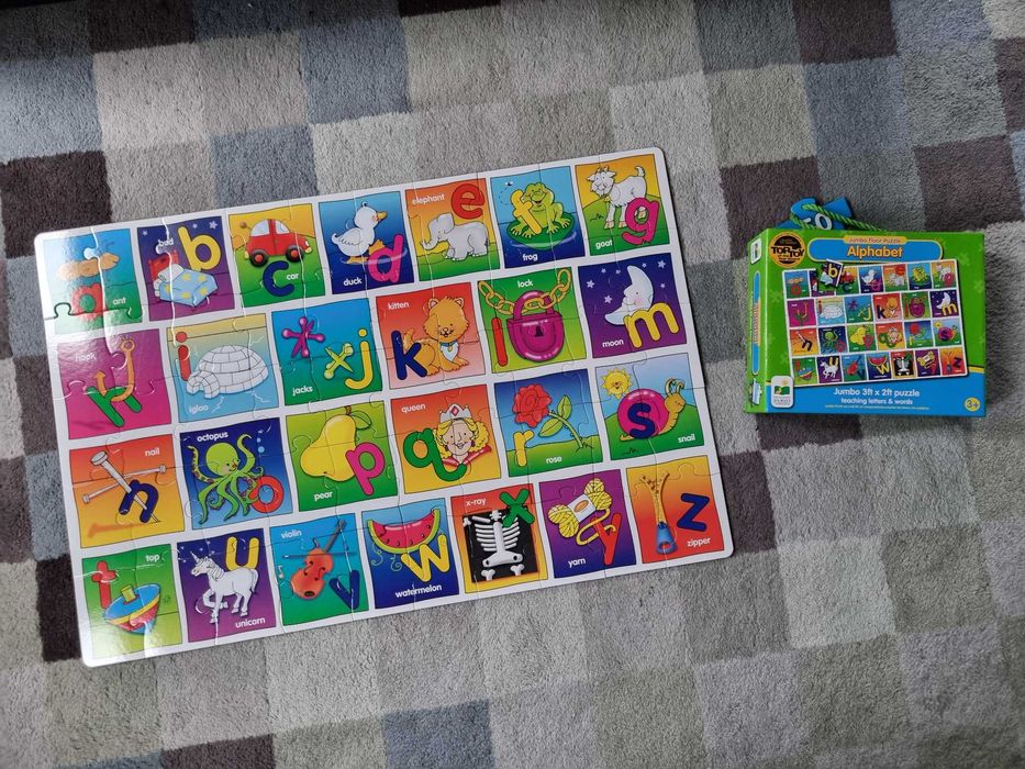 Puzzle Alphabet alfabet 50 Jumbo / Maxi