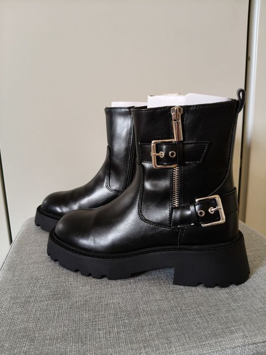 Botas pretas Zara n°35