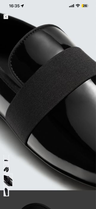 Чоловічі туфлі лофери Zara