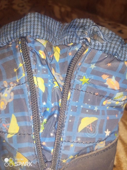 Сапоги дутіки дитячі р 30