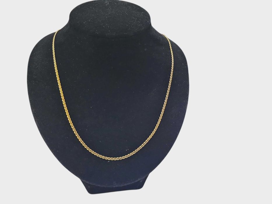 Piękny złoty łańcuszek 2,32g p585 50cm